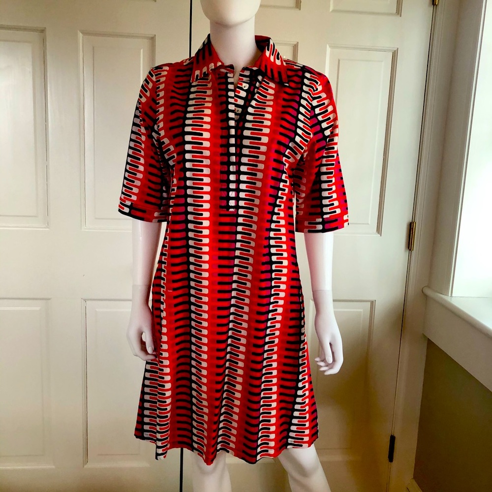 Summer tunic dress with sleeves